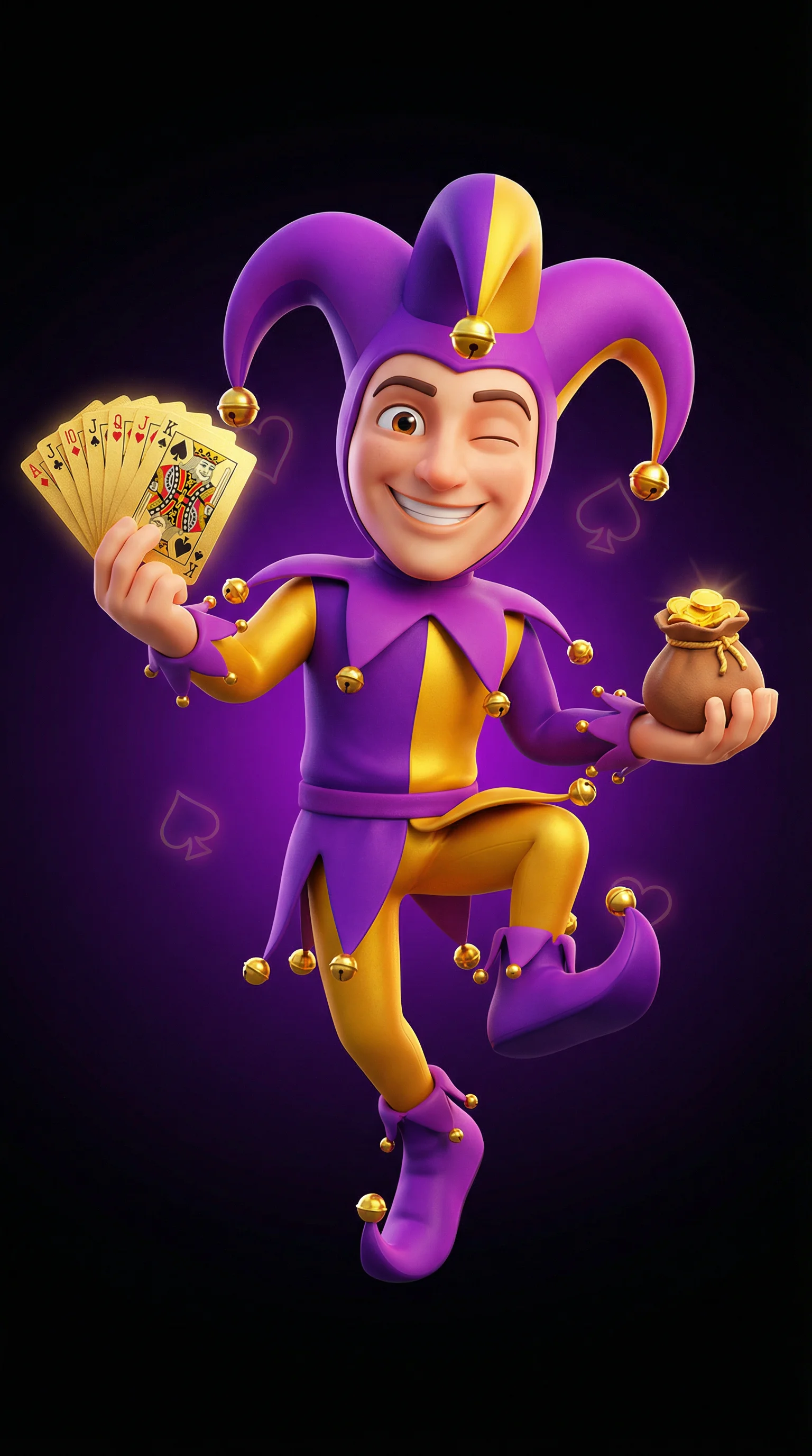 Mascote Joker do betnacional